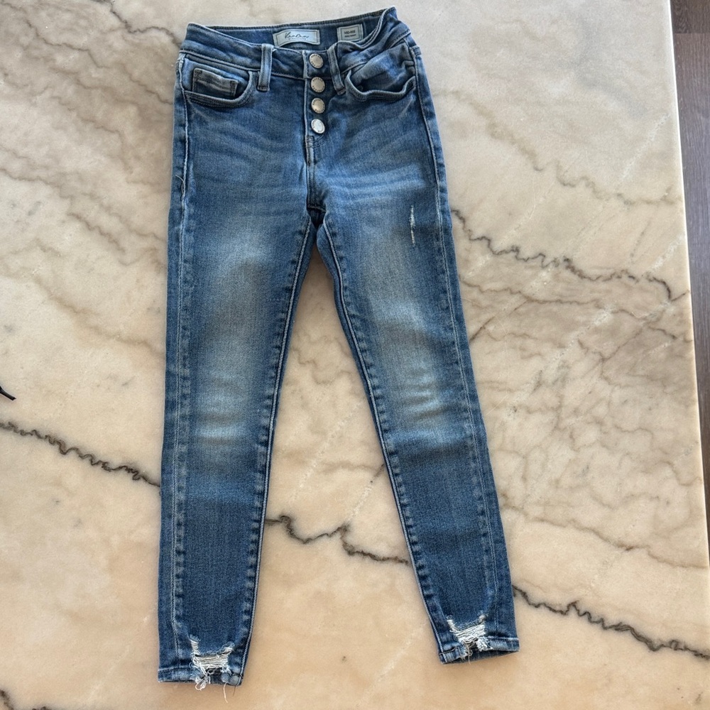 KanCan Kids Blue Distressed Jeans